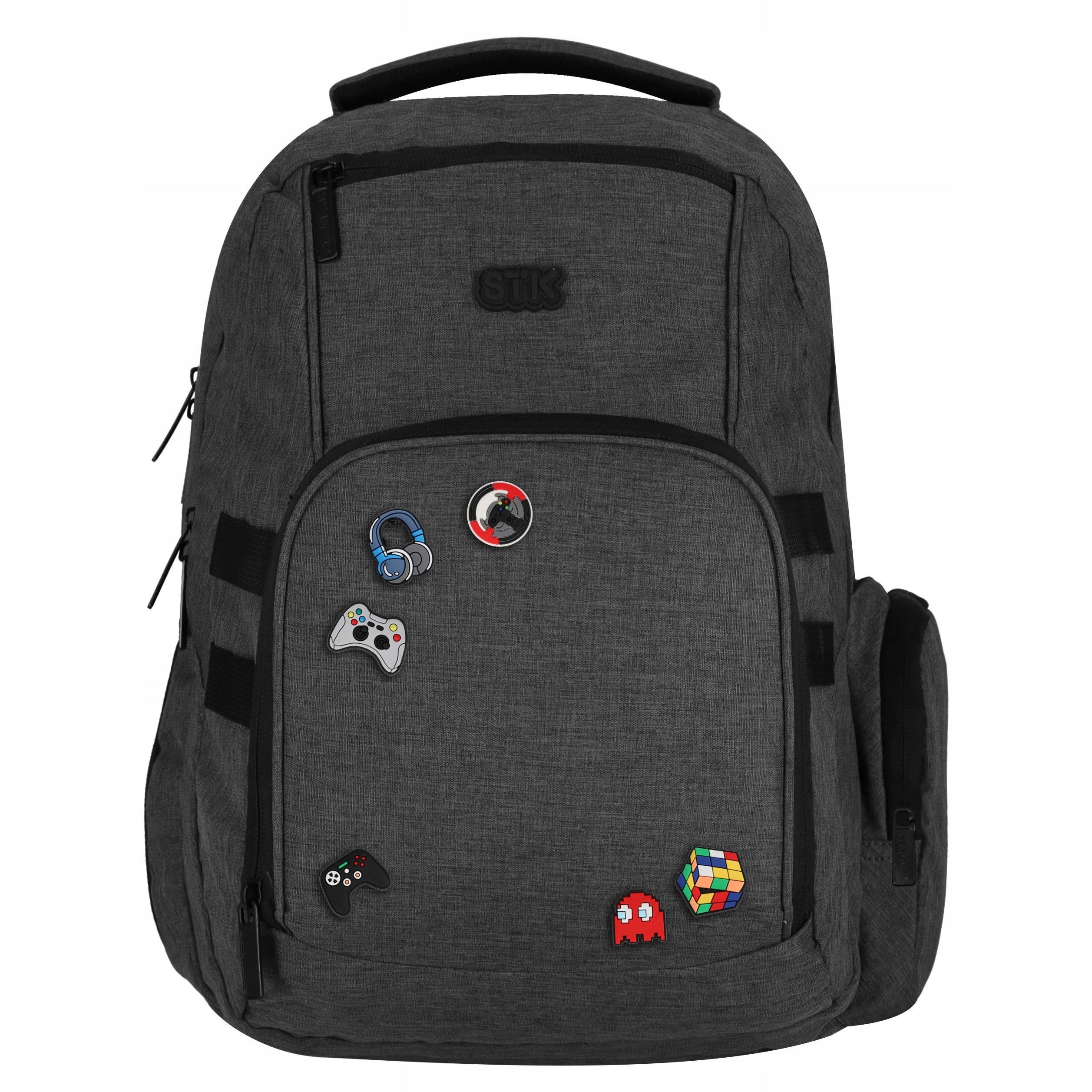 Backpack Sport Melange grey with pins STARPAK 585725 Manufacturer code 585725