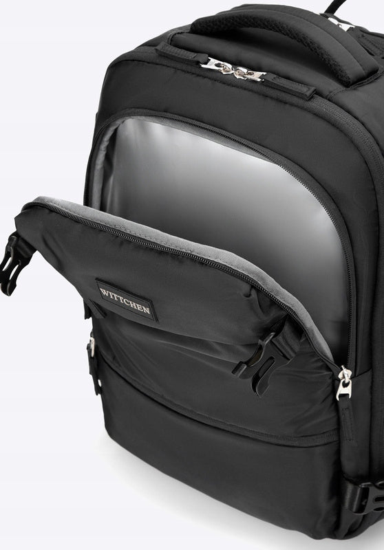 Backpack WITTCHEN 56-3S-018-10 black 40x30x20 cm hand luggage for aircraft Manufacturer code 56-3S-018-10