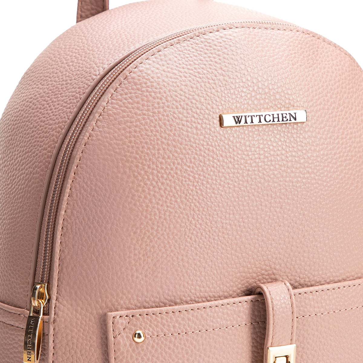 Backpack WITTCHEN women's 29-4Y-003-B55 eco leather powder pink Manufacturer code 29-4Y-003-B55