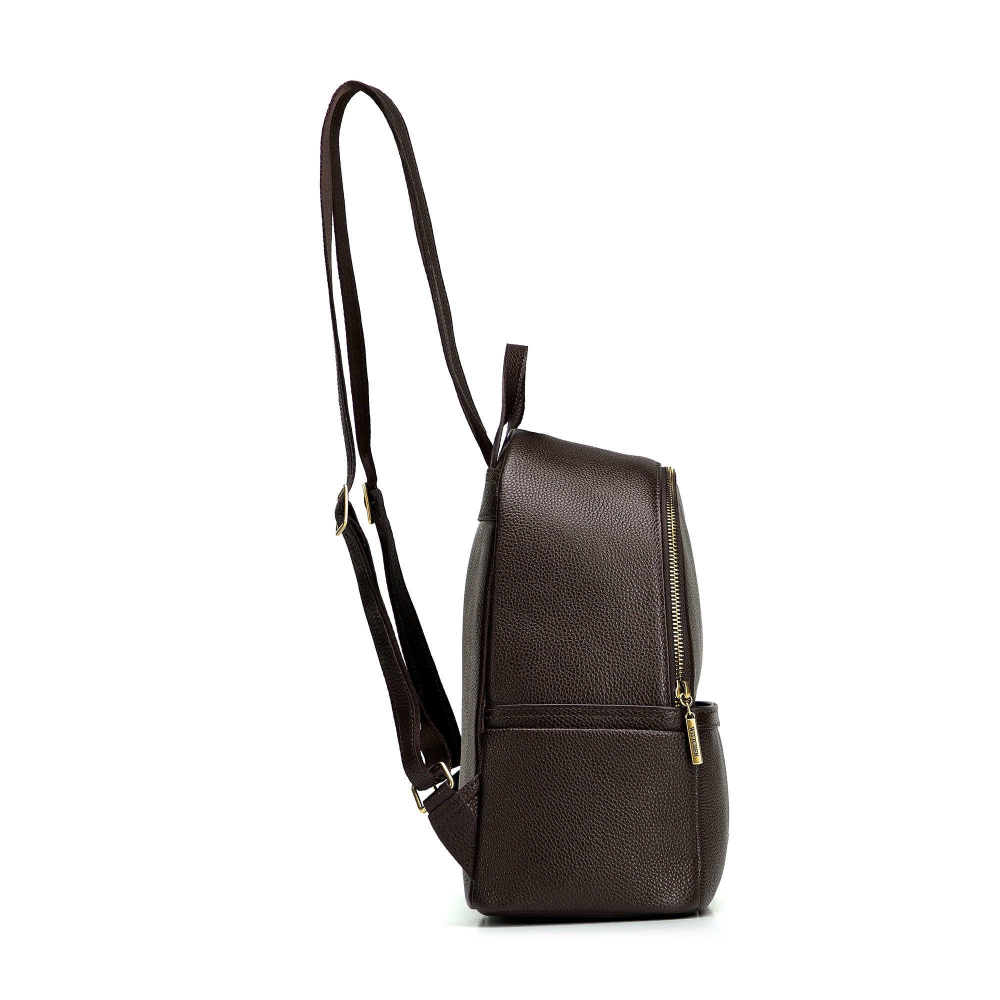 Backpack WITTCHEN women's genuine leather 103-4E-623-4 brown Brand WITTCHEN