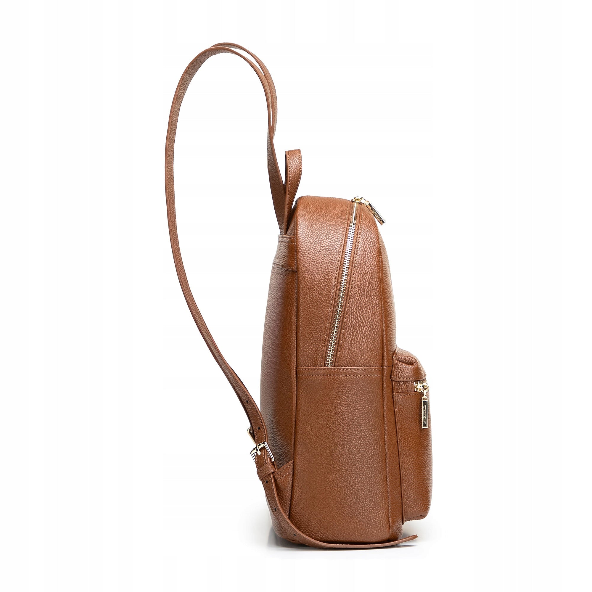 Backpack WITTCHEN women's large genuine leather 102-4E-621-5 light brown Brand WITTCHEN