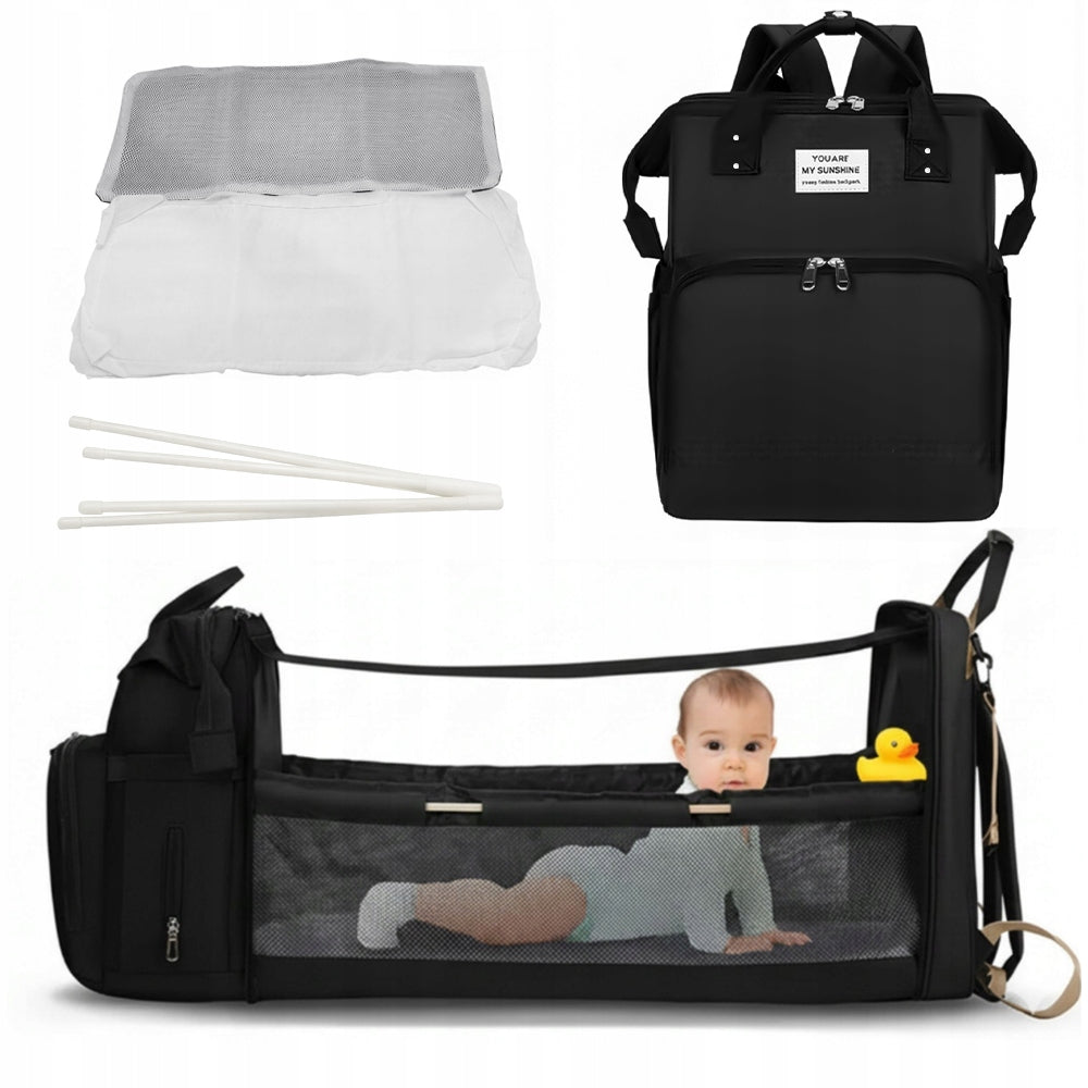 Backpack We have changing table baby cot infant newborn tourist