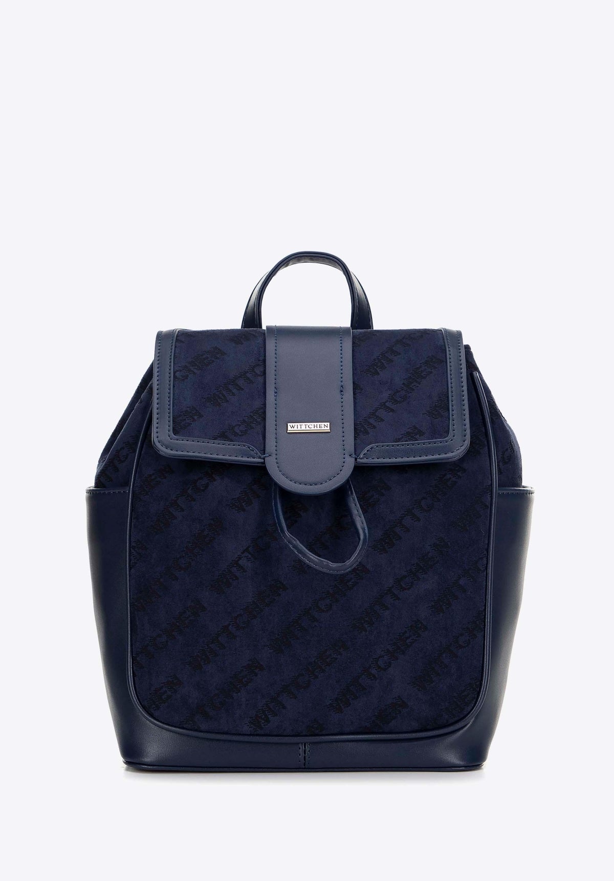 Backpack Wittchen Young 99-4Y-519-7 navy blue with eco-leather Brand WITTCHEN