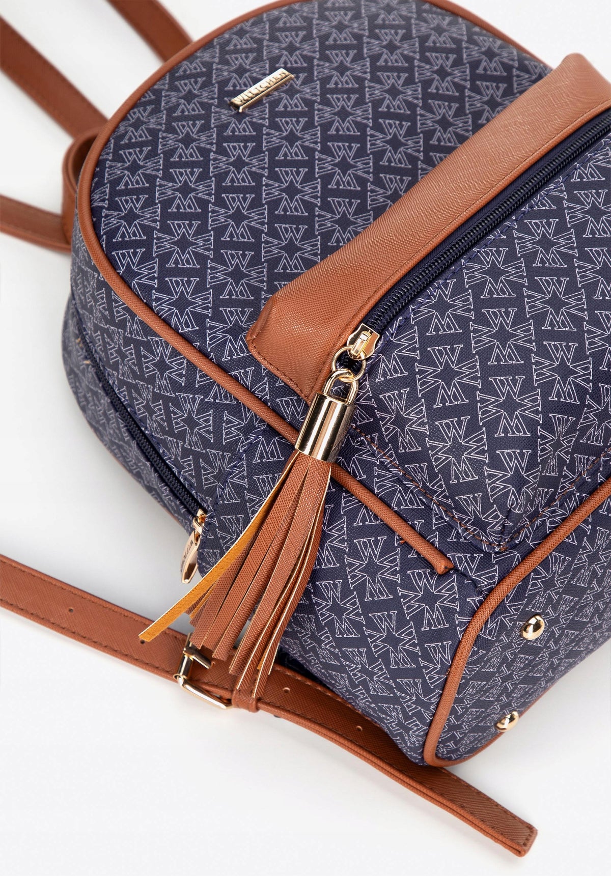 Backpack Wittchen Young 99-4Y-523-7 navy blue with eco-leather Brand WITTCHEN