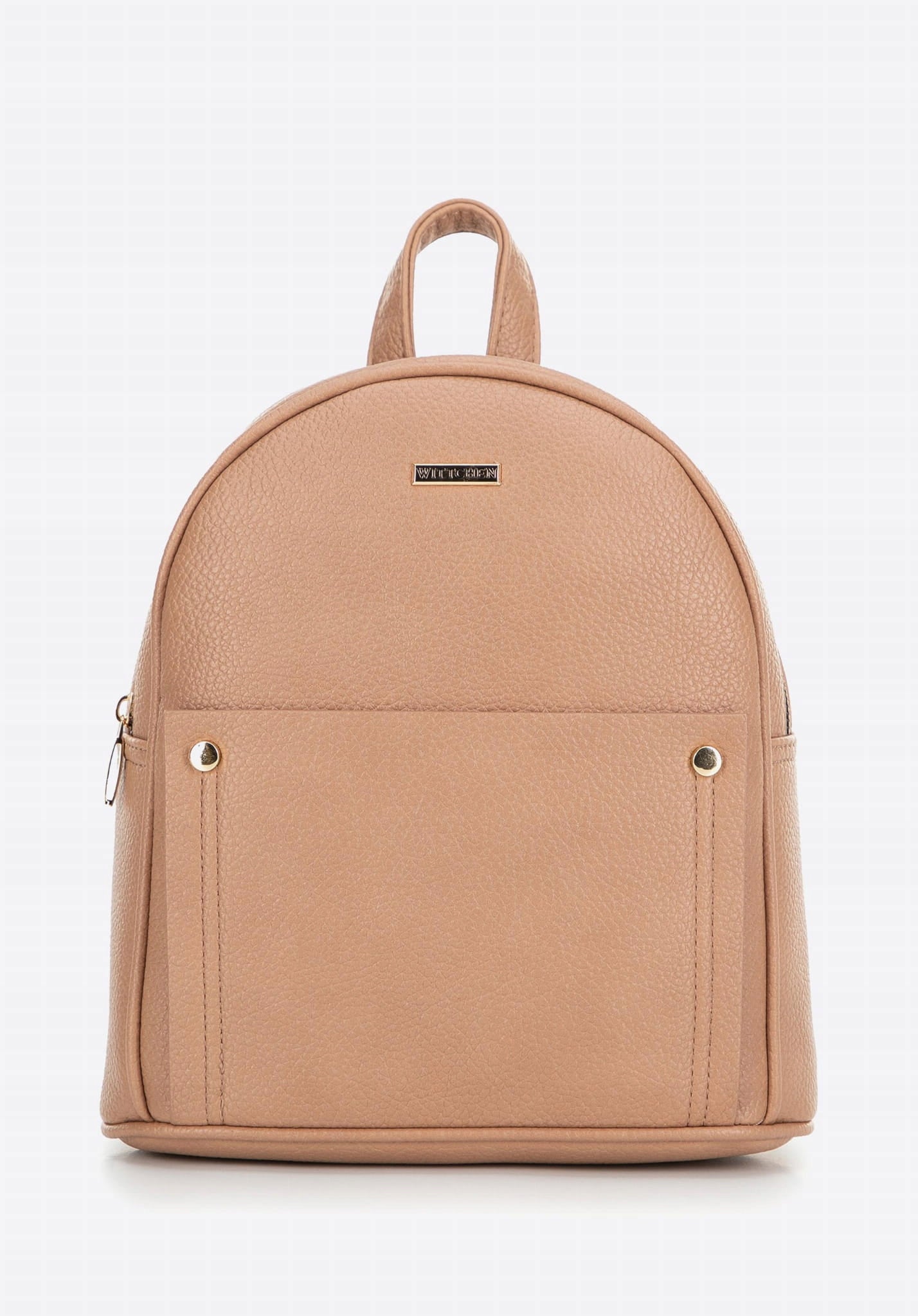 Backpack Wittchen Young with eco-leather 29-4Y-603-9 beige Brand WITTCHEN
