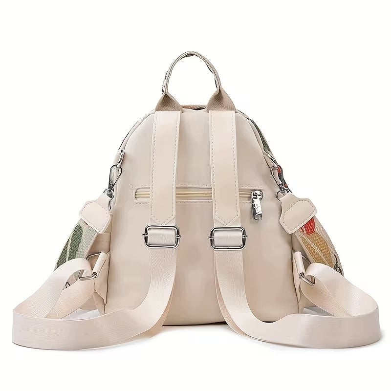 Backpack Women's Bag Beige Cream 2in1 Backpack Brand Likado