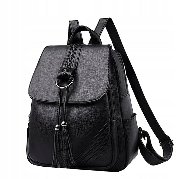 Backpack Women's Leather Backpack Bag City Fashion School roomy lightweight Brand no brand
