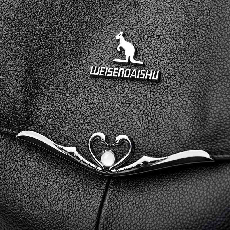 Backpack Women's handbag leather bag backpack eco leather ELEGANT EAN (GTIN) 5906508716335