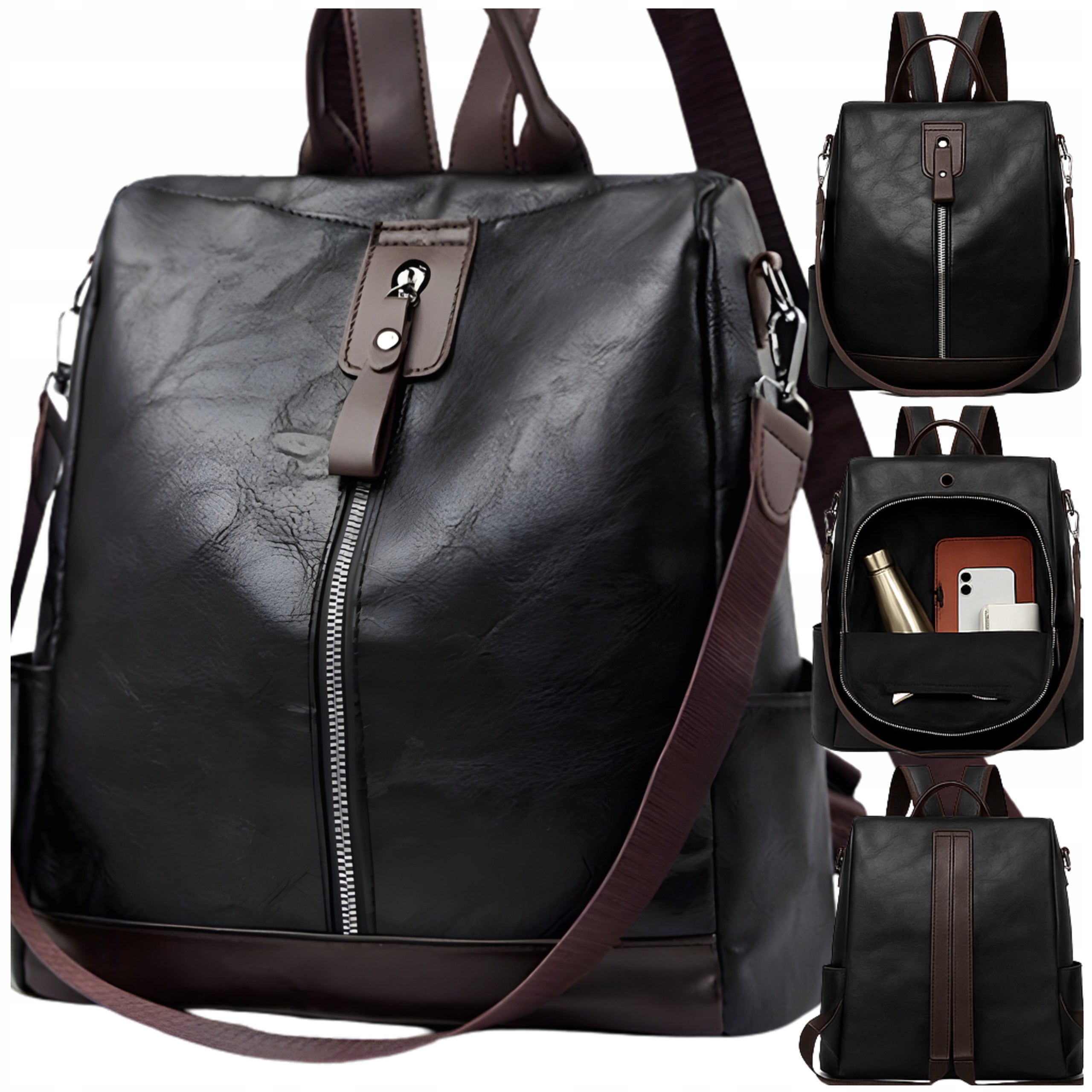 Backpack Women's handbag leather bag backpack eco leather ELEGANT urban