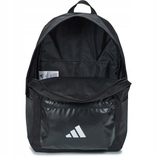 Backpack adidas black with white stamp, pocket ala leather 27 l C7 Manufacturer code JD9563