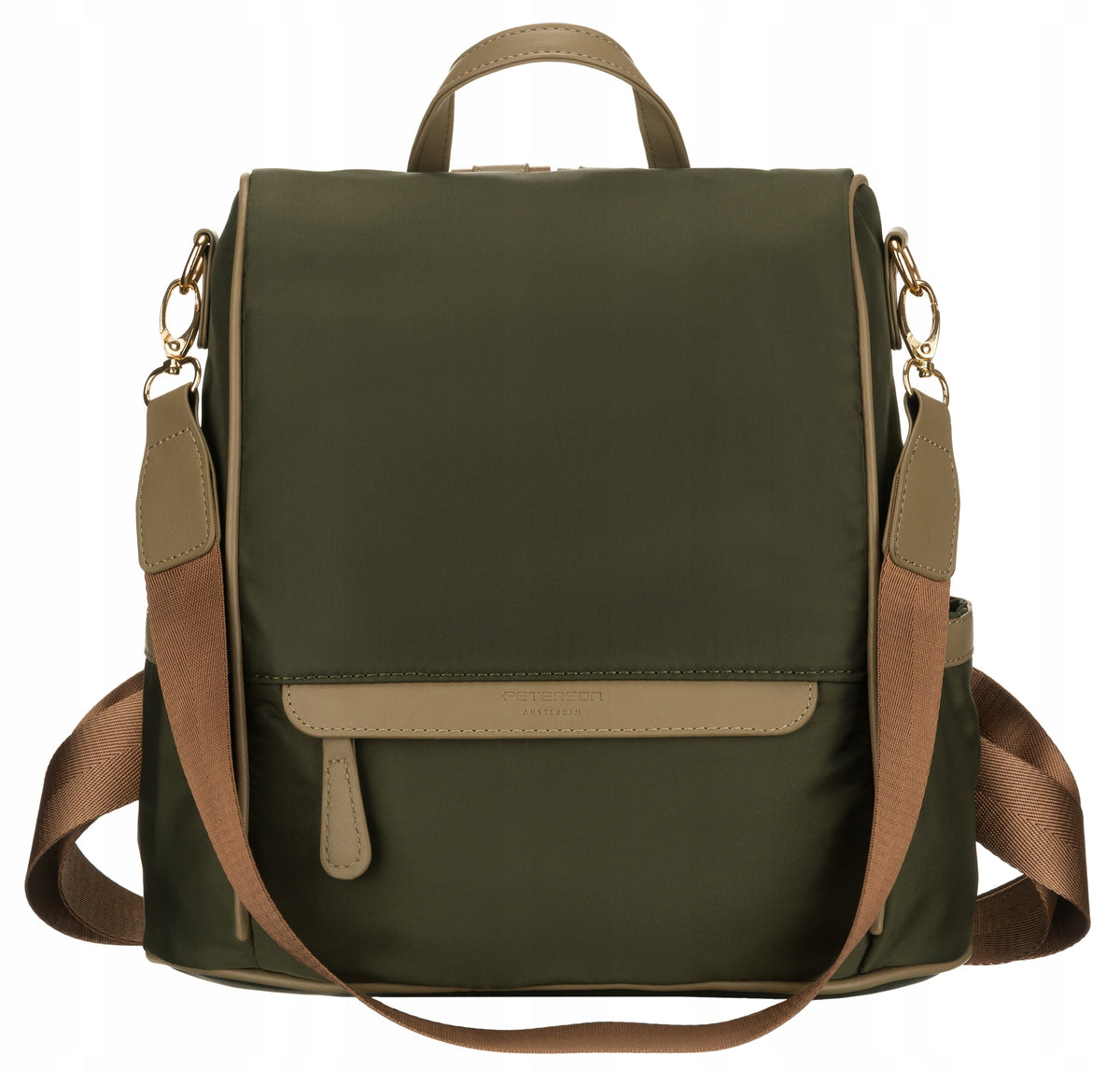 Backpack city bag women's roomy backpack fashionable safe Peterson Brand Peterson