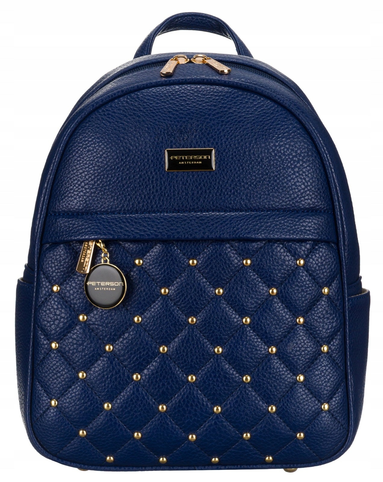 Backpack elegant quilted city backpack Peterson women's stylish fashionable Brand Peterson