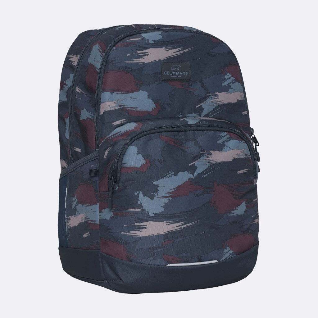 Backpack, ergonomic backpack, 30L, sport junior blue with brush Color multicolor
