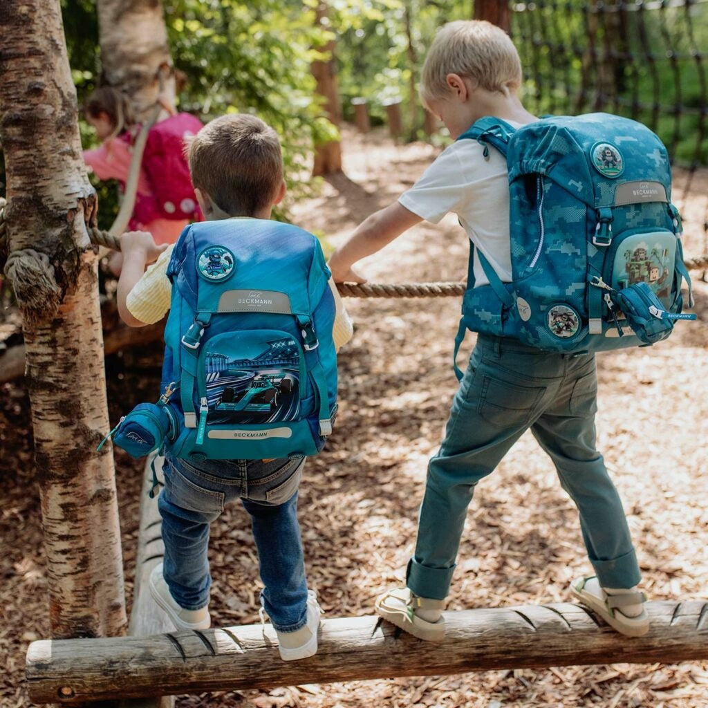 Backpack, ergonomic backpack, classic set of 6 elements, Racing Brand BECKMANN
