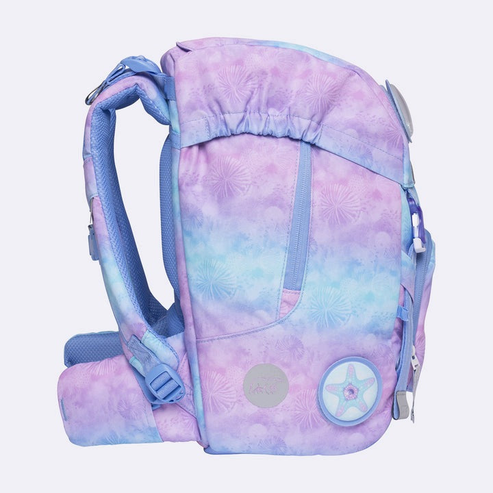 Backpack, ergonomic backpack for school, Clasic SEASHELL Brand BECKMANN