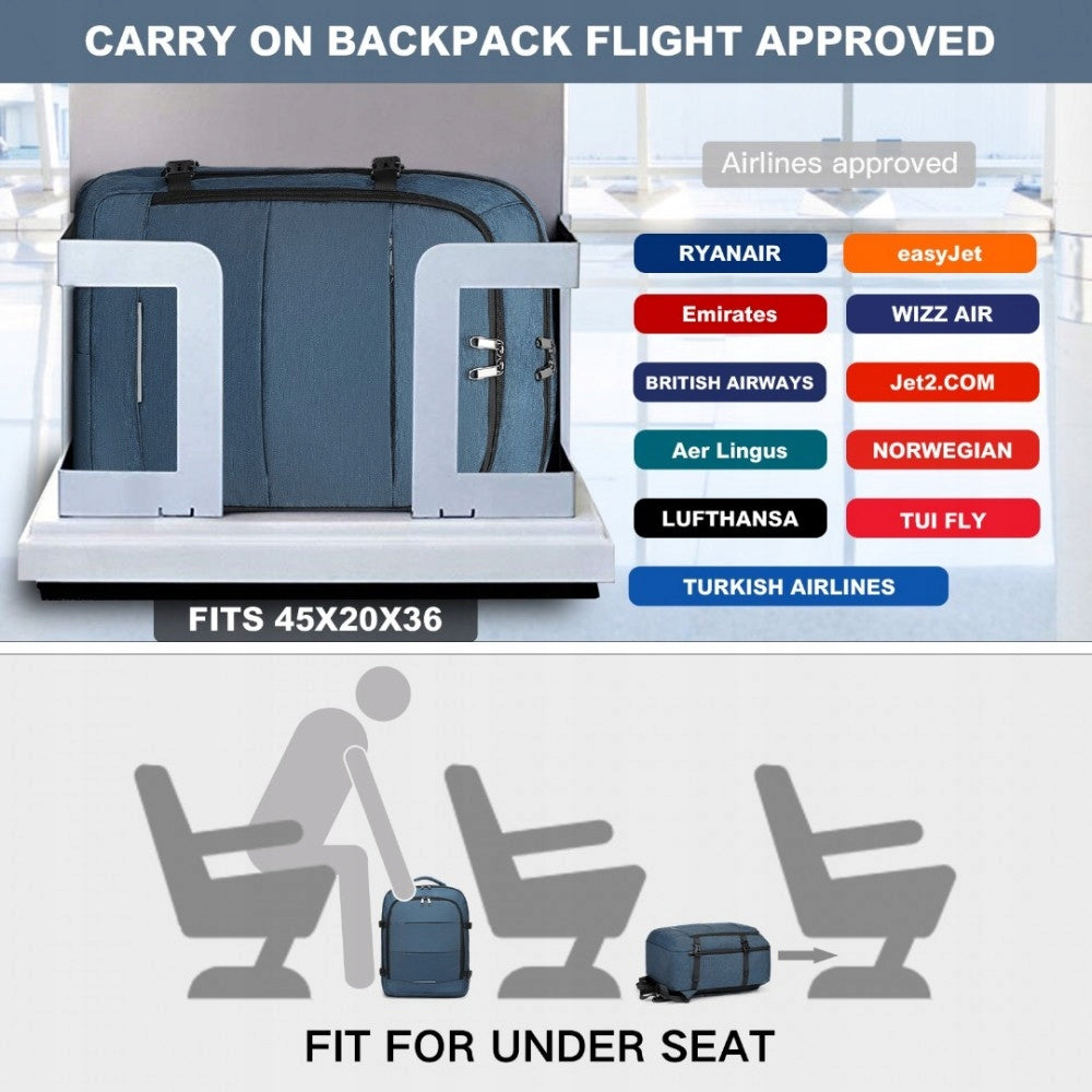 Backpack for Airplane Handheld LOT Wizzair Ryanair 30L Cabin Expander 2.0 EAN (GTIN) 9120075345385