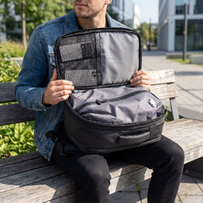 Backpack for aircraft vacuum WINGS ergonomic for travel 40x20x25 +pump Packaging status original
