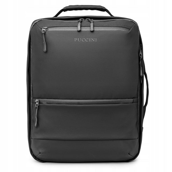 Backpack for airplane Puccini PM90361 black hand luggage Wizzair/ Ryanair
