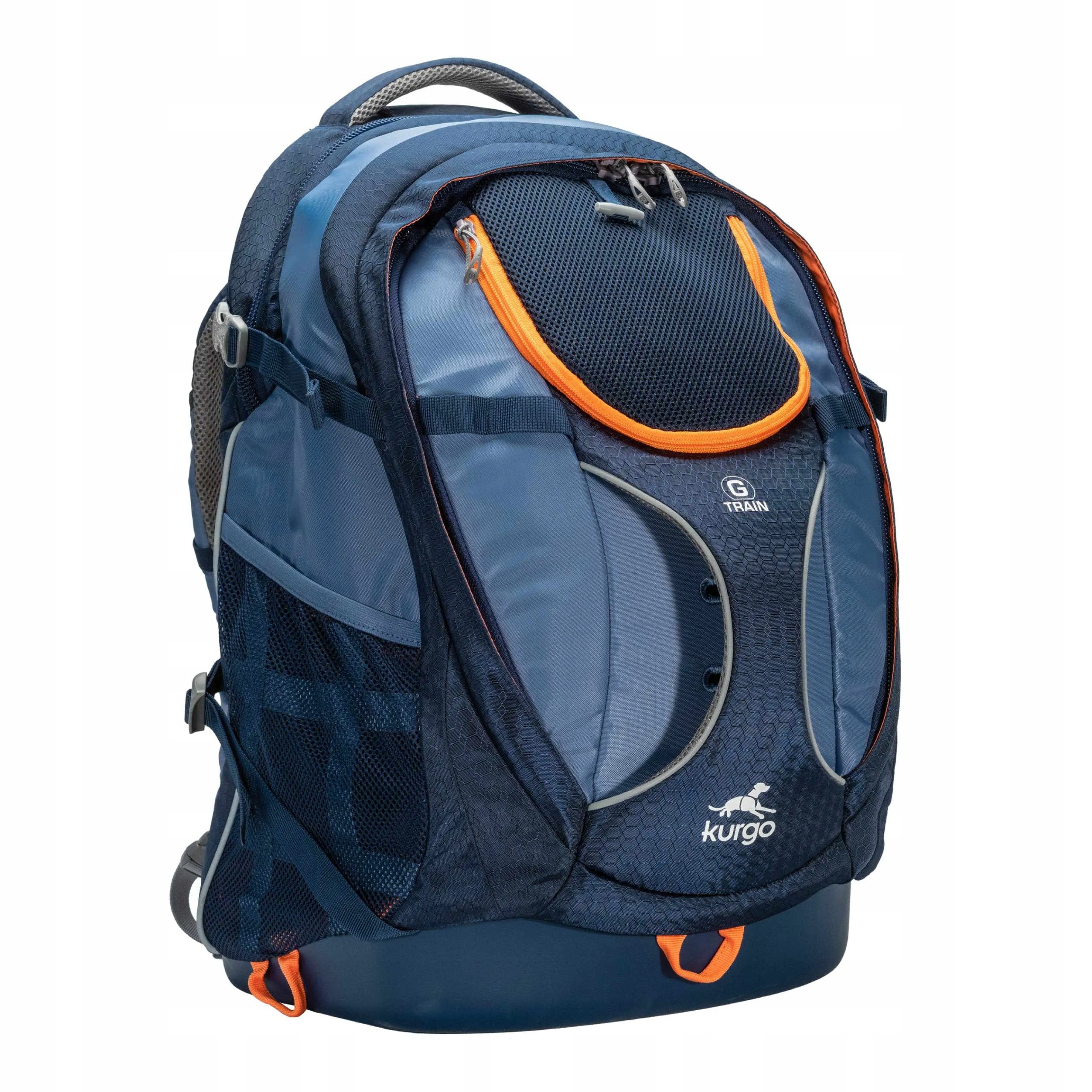 Backpack for dog and cat Kurgo blue universal fabric up to 12 kg