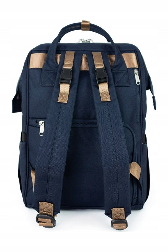 Backpack for mom Himawari Keeper - for a walk organizer hooks Navy blue Brand Himawari