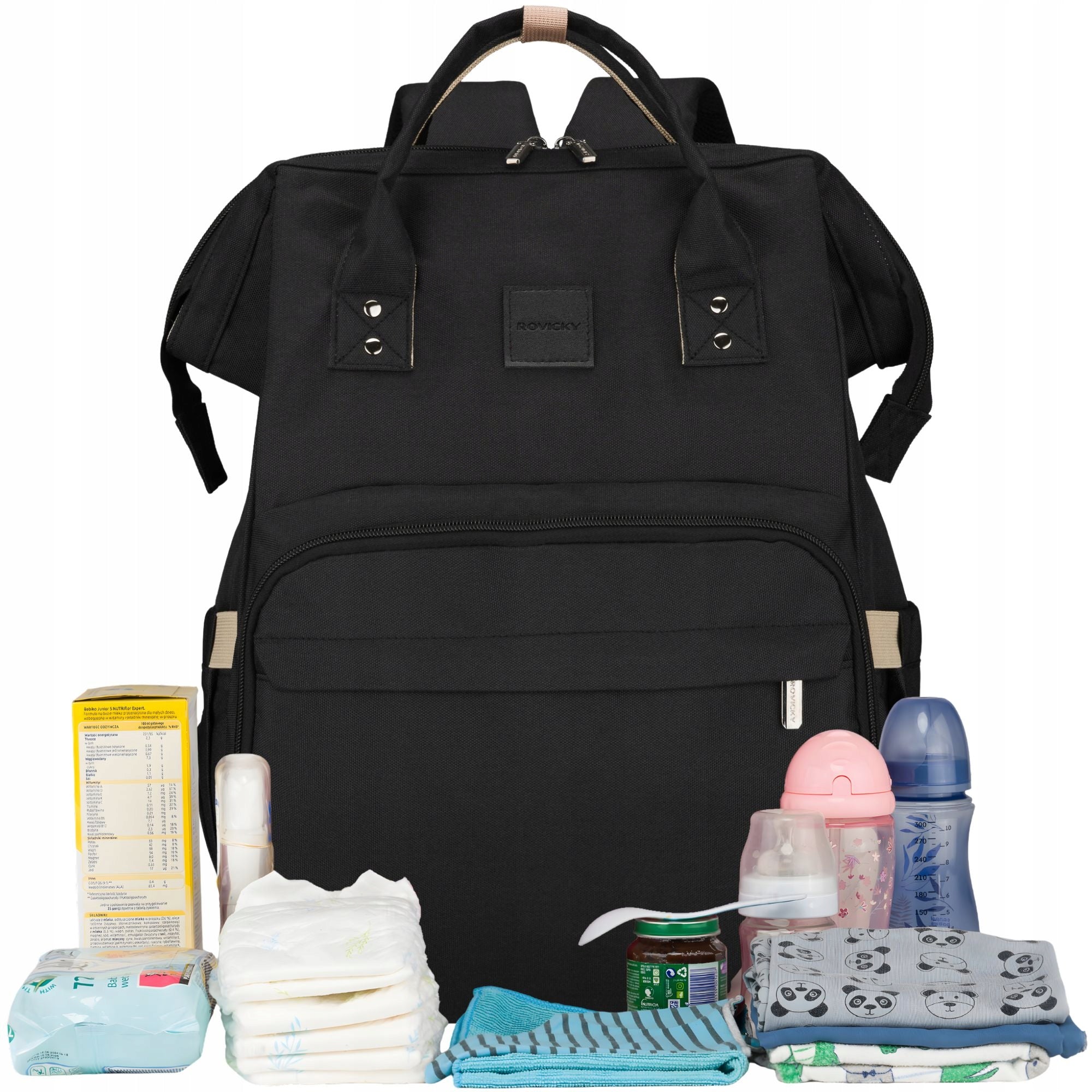 Backpack for mom to stroller organizer bag for dad Rovicky city large
