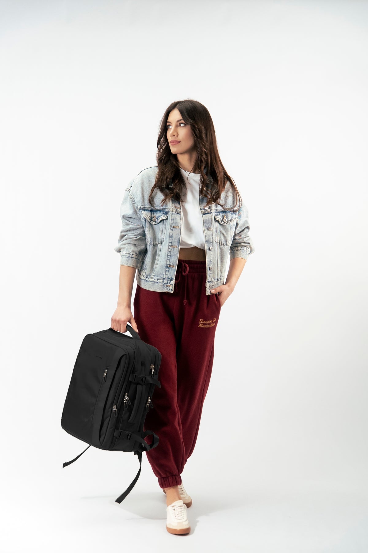 Backpack free hand luggage aircraft WIZZAIR RYANAIR extended WINGS Packaging status original