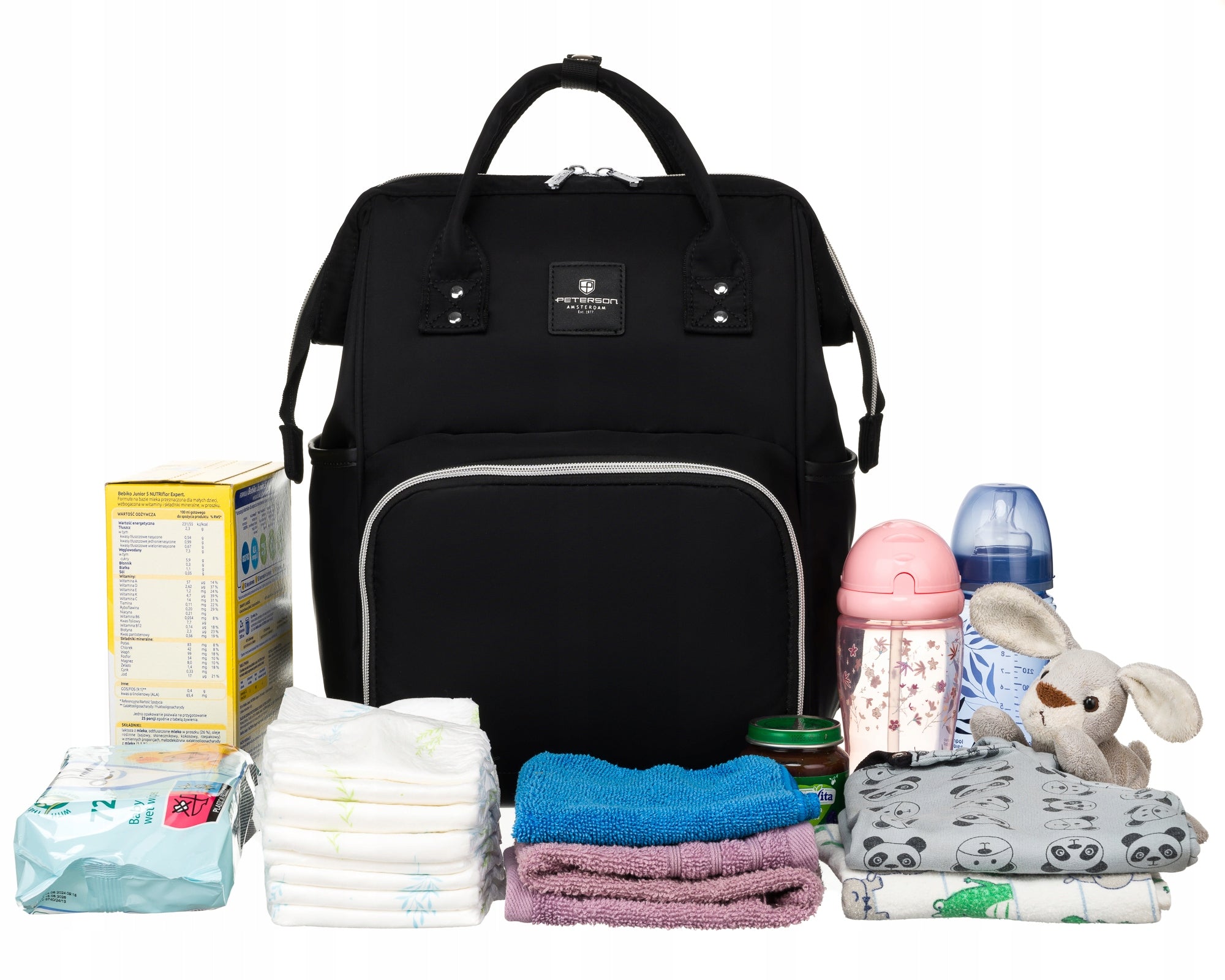 Backpack mommy bag stroller bag thermal roomy organizer PETERSON Packaging status original