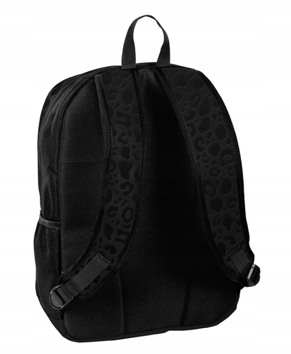 Backpack school satchel Leopard BeUniq black Brand BeUniq