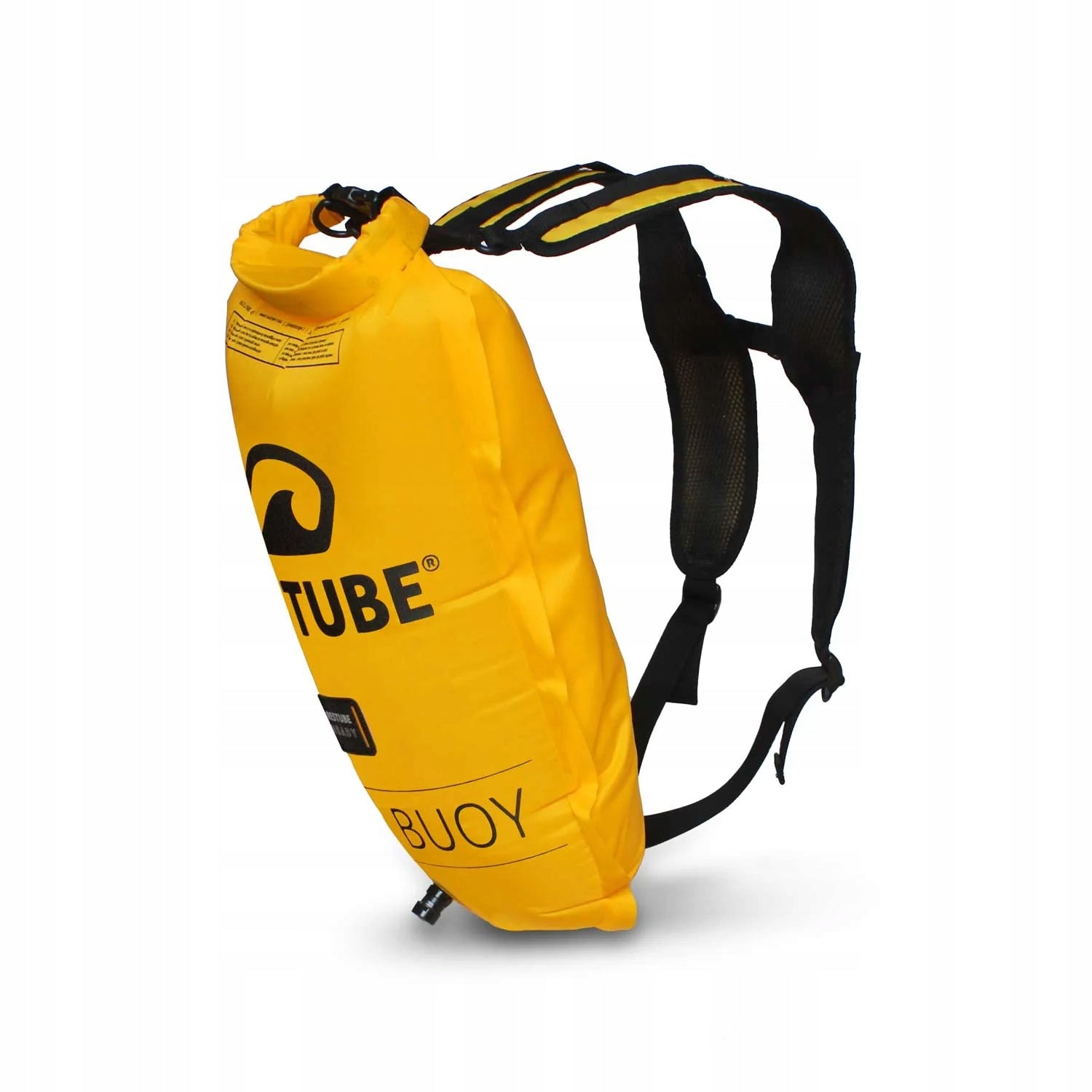 Backpack straps for buoy Restube Swim Buoy comfortable adjustable compact