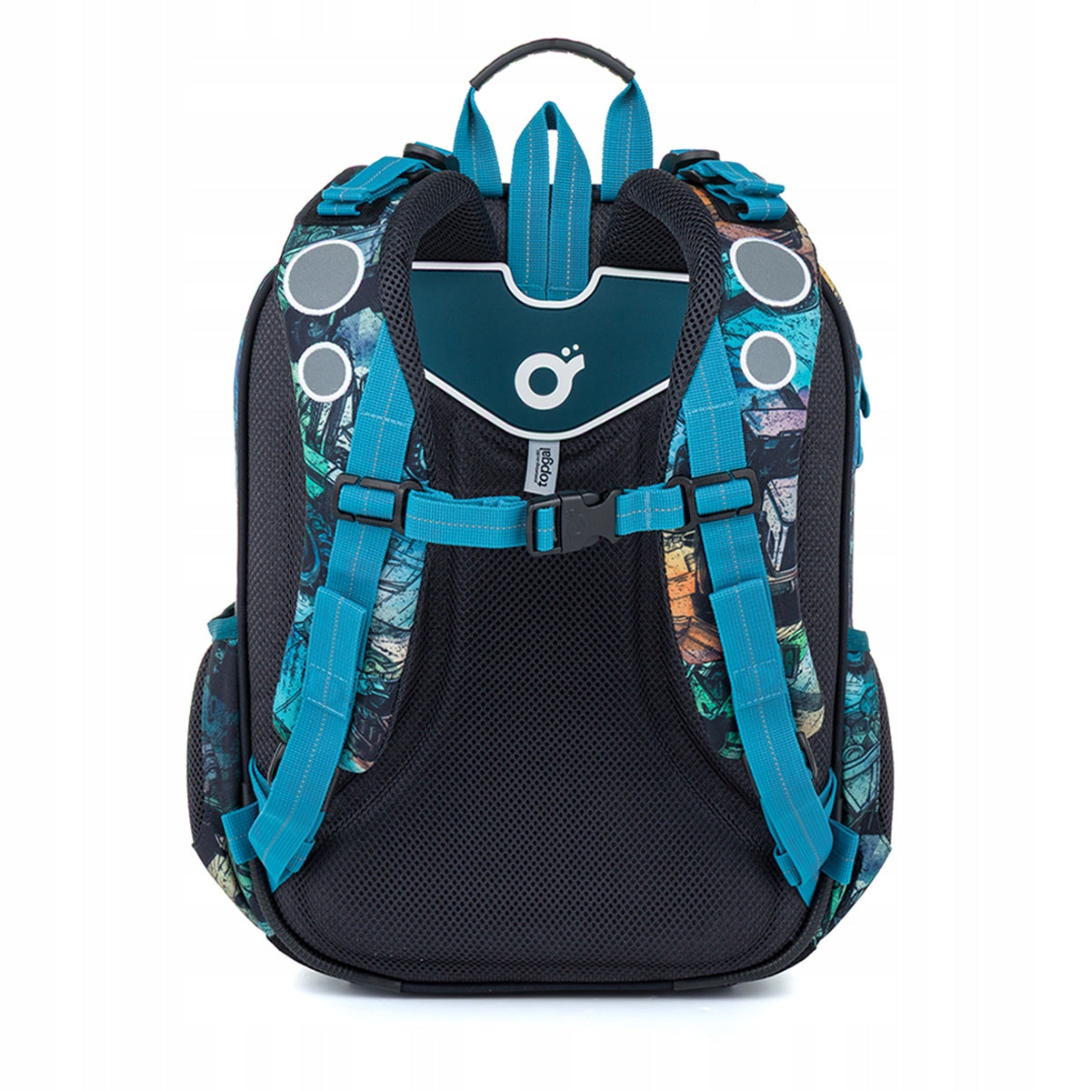 Backpack with agricultural machinery pattern Topgal BAZI 26018 excavator tractors 1-3 kl Brand Topgal