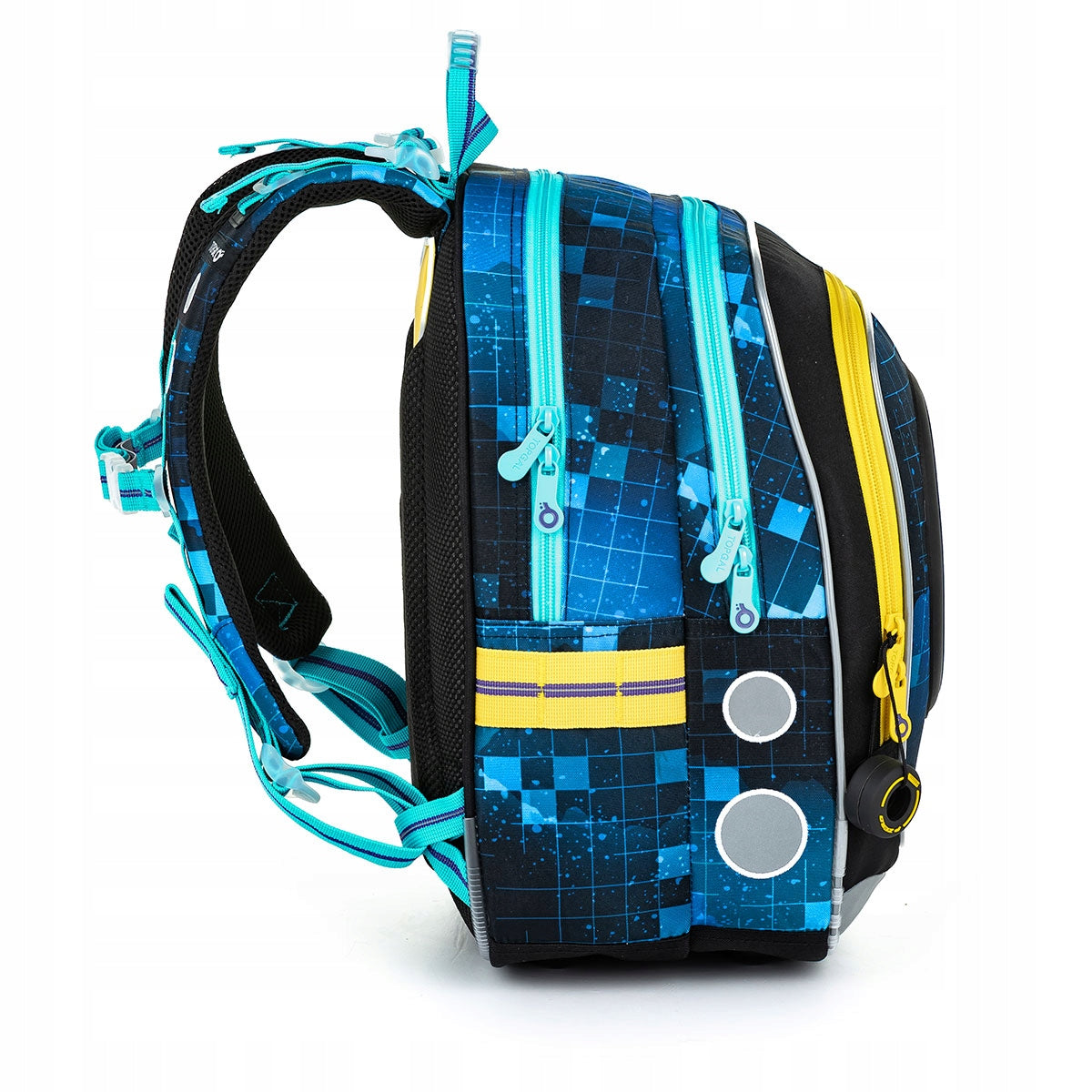 Backpack with monstertruck Topgal ENDY 22013 1-3 class for boy Manufacturer code ENDY 22013 B