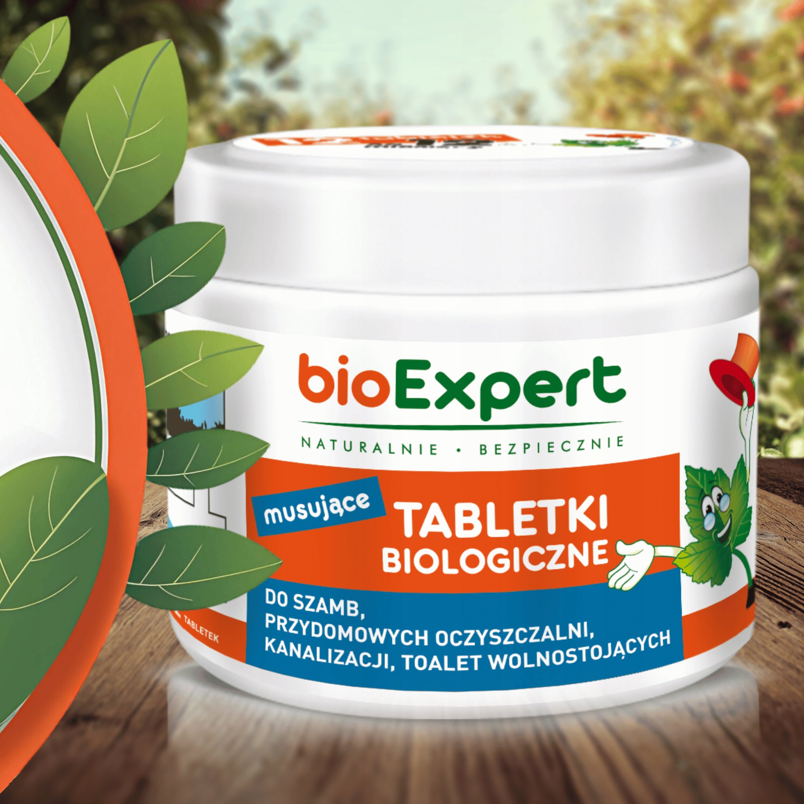 Bacteria for septic tank Sparkling BIO tablets FOR THE YEAR 12 pcs | bioExpert Septic tank type concrete