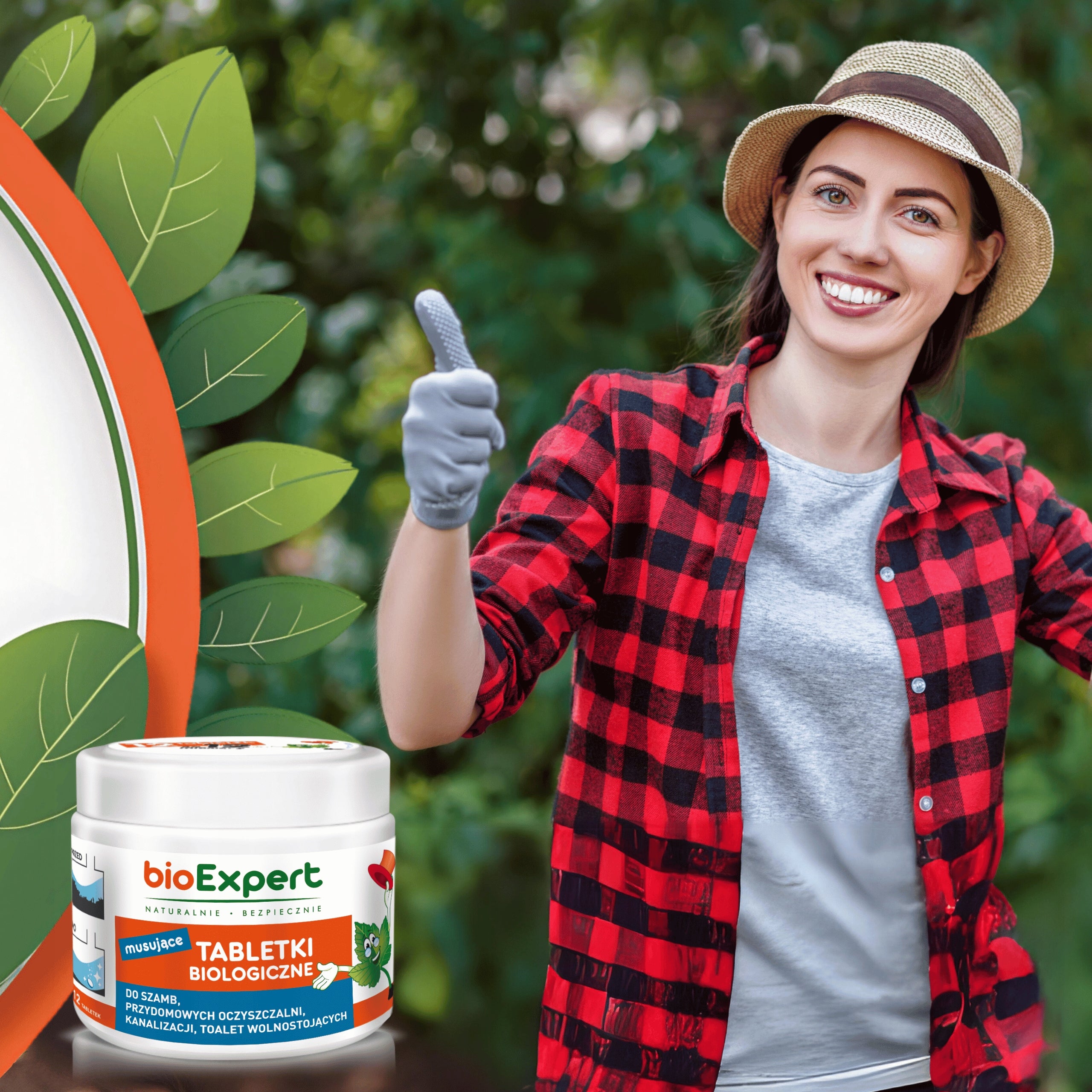 Bacteria for septic tank Sparkling BIO tablets FOR THE YEAR 12 pcs | bioExpert Treatment plant type biological