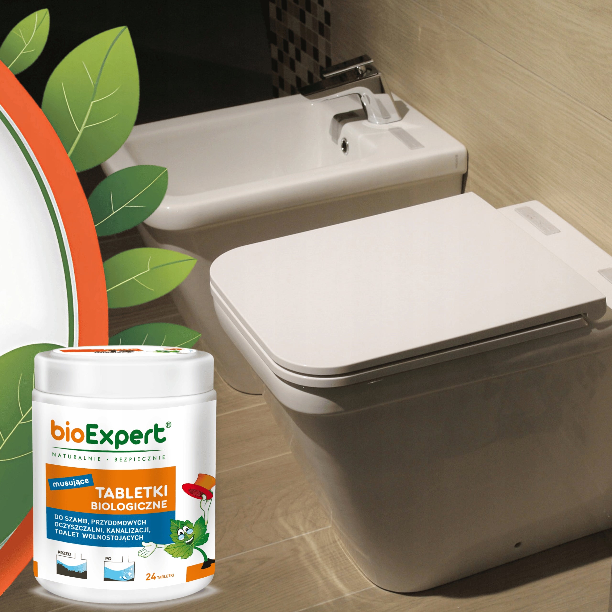 Bacteria for septic tank Sparkling tablets treatment plant TWO YEARS 24pcs bioExpert Properties bacterial activator eliminating odors breaking down fats unblocking drainage other
