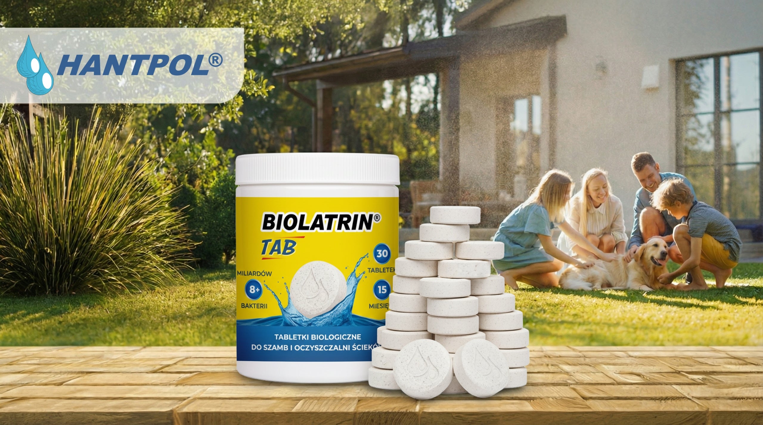 Bacteria strong tablets for septic tank +fats 30 tab biopreparation year + 3 months Product form tablets