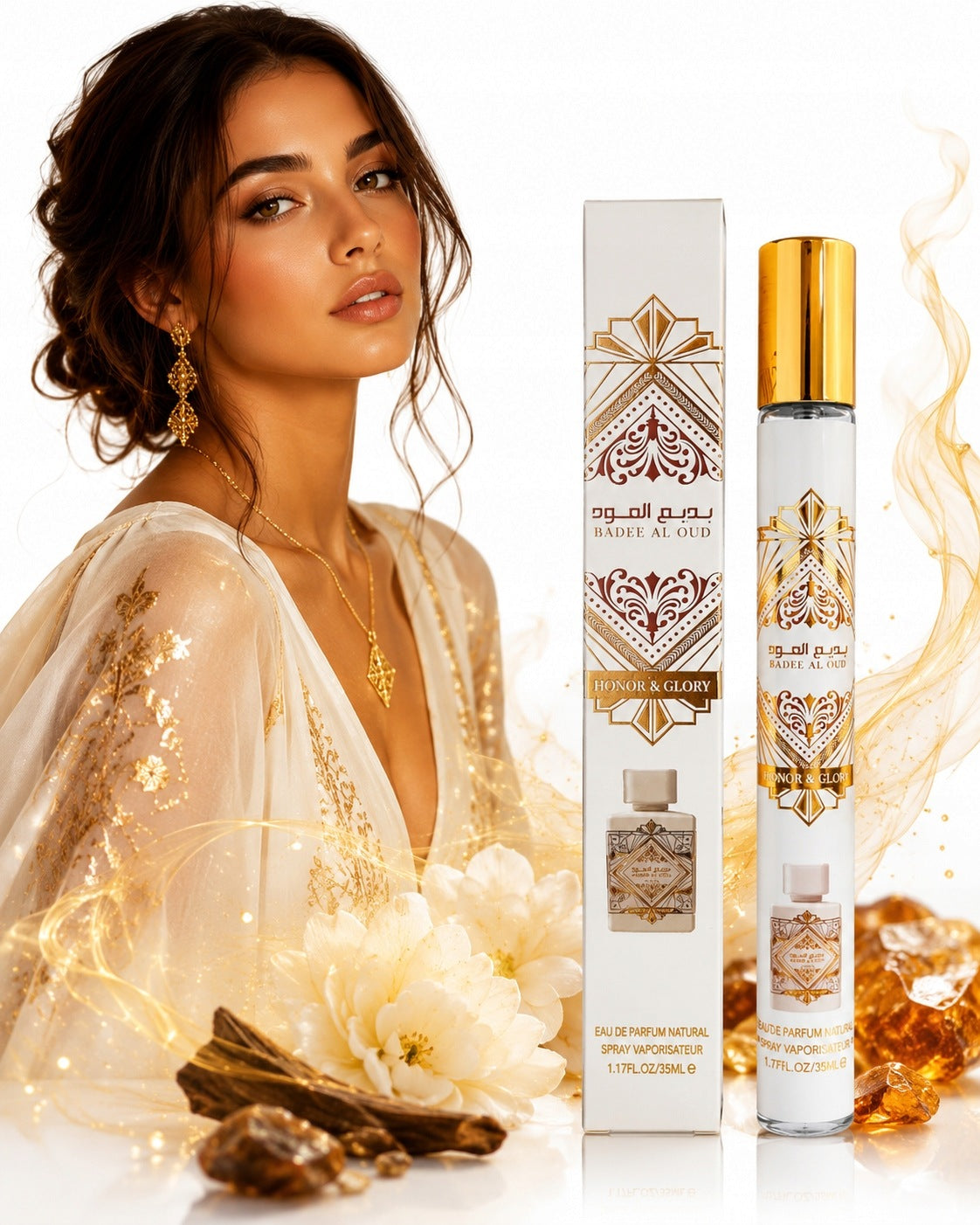 Bade'e Al Oud Honor & Glory perfume Arabic perfume Water 35ml