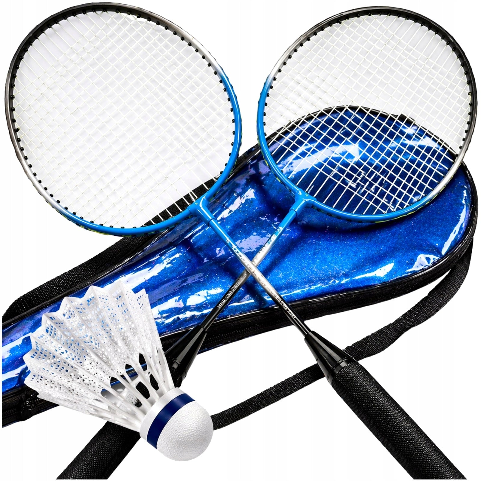Badmington SET FOR BADMINTON PALLETS SHUTTLECOCKS SHUTTLECOCK CASE LT Packaging status original