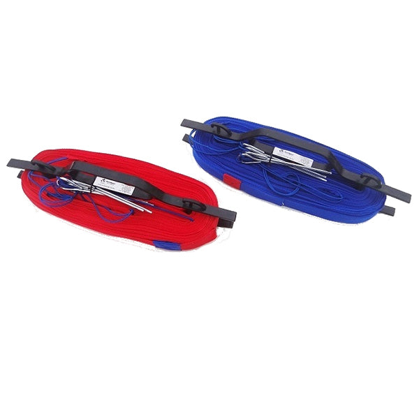 Badminton Court Lines Adjustable Red Brand Romisport