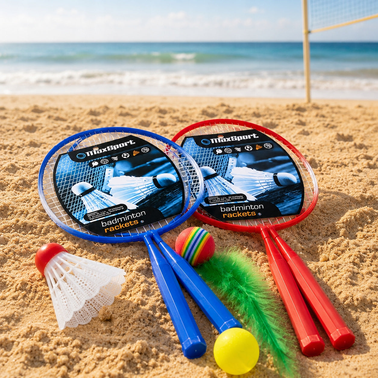Badminton Racket Set for Kids Dart Balls MaxSport Number of items in the set 5