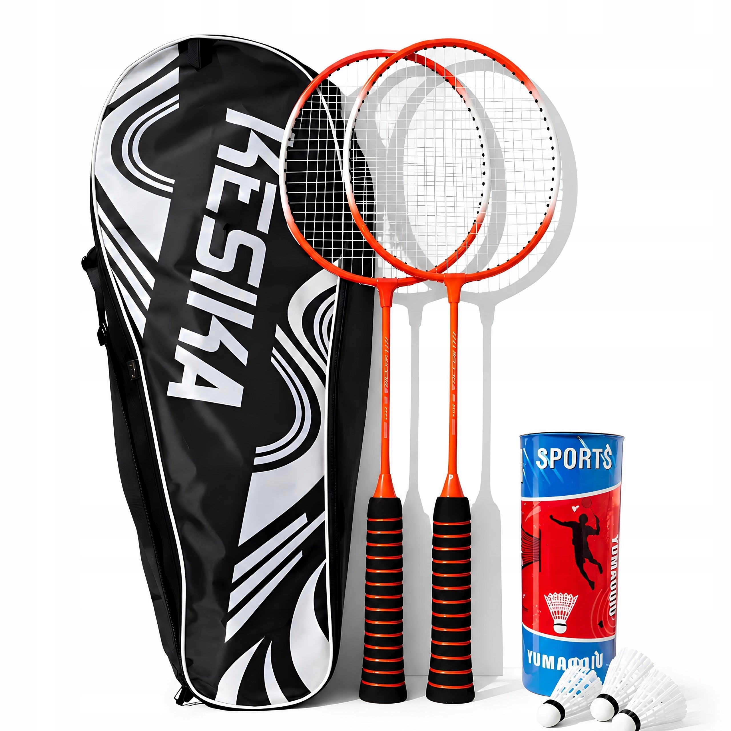 Badminton Set Pallets 2x Racket 2x Babington Dart For Pokro Game