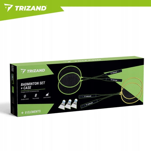 Badmintonová sada v pouzdře - 8 dílů Trizand Product weight with unit packaging 0.827 kg
