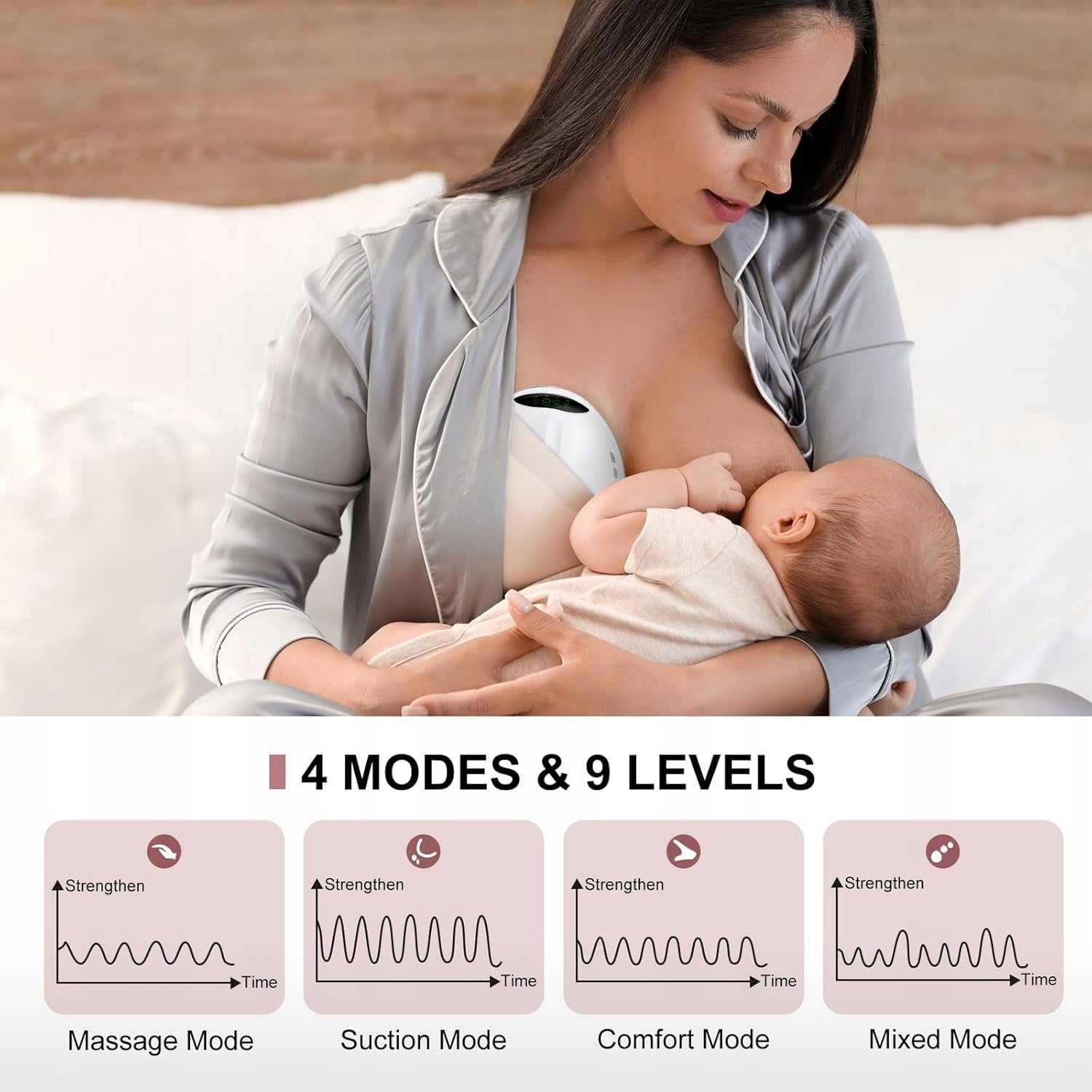 BaeMee BPAFree Touchless Breast Pump Medical device no