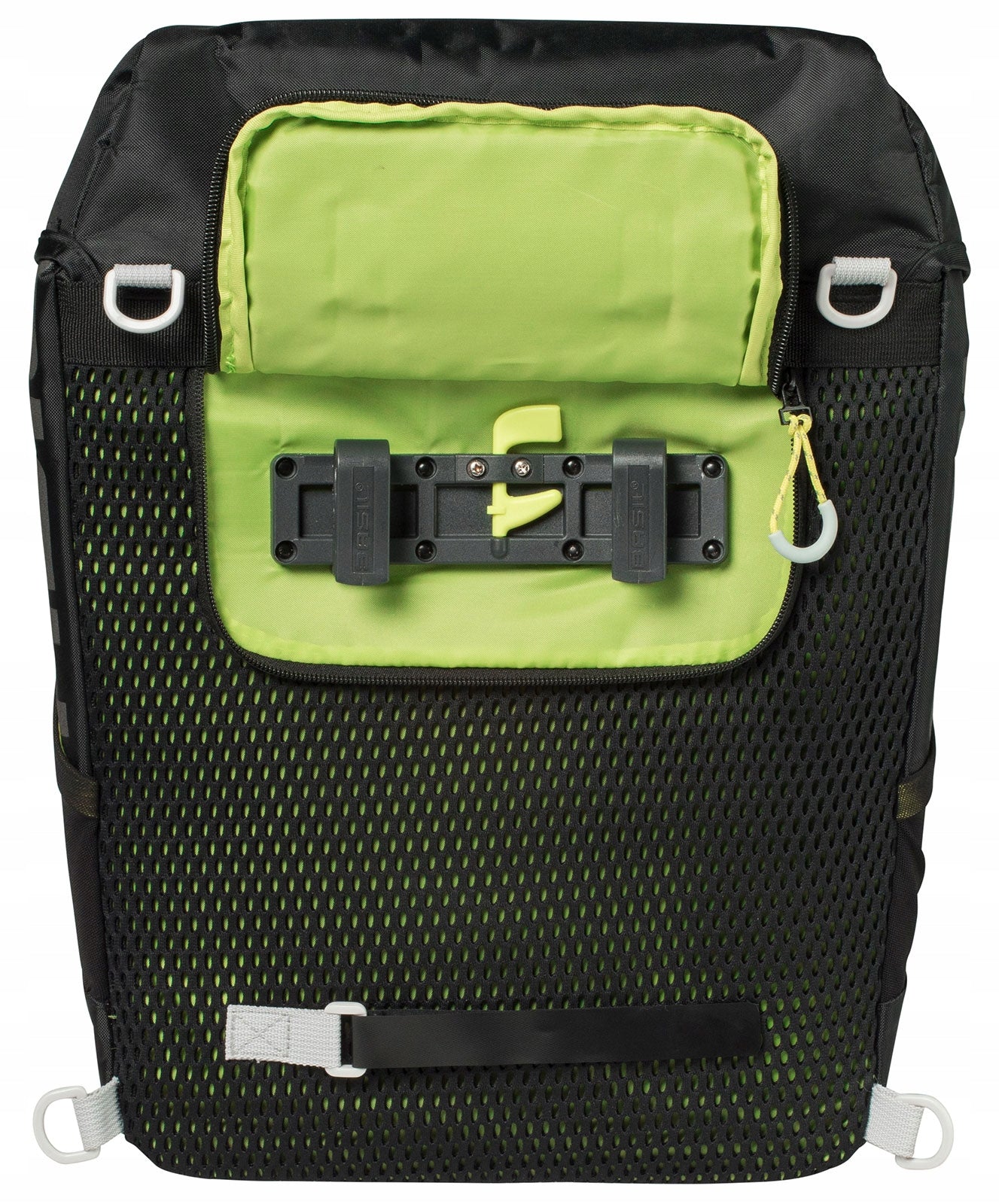 Bag Bicycle Backpack Basil Miles Daypack 17L Single Sided Pouch Black Model Basil Miles Daypack