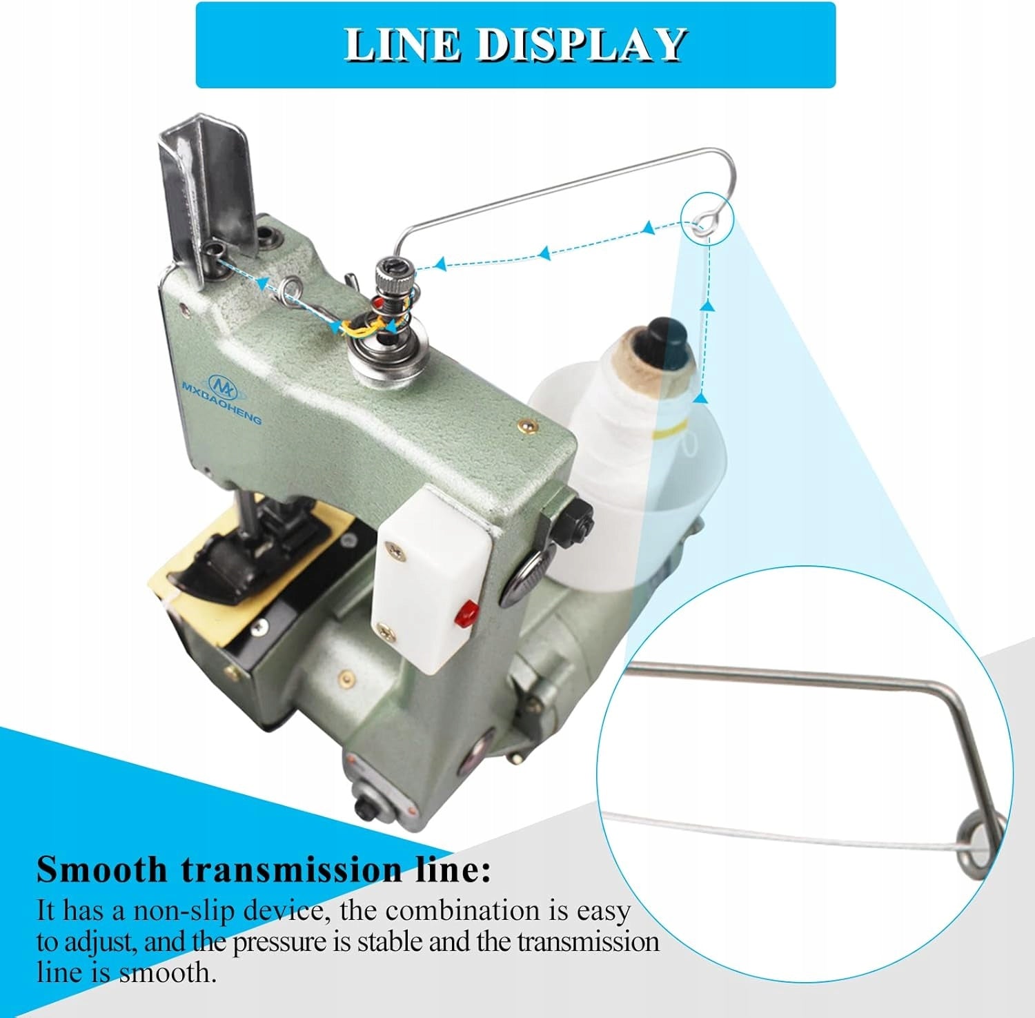 Bag Sewing Machine GK9-18 220V Portable Industrial 800rpm Model GZ-26