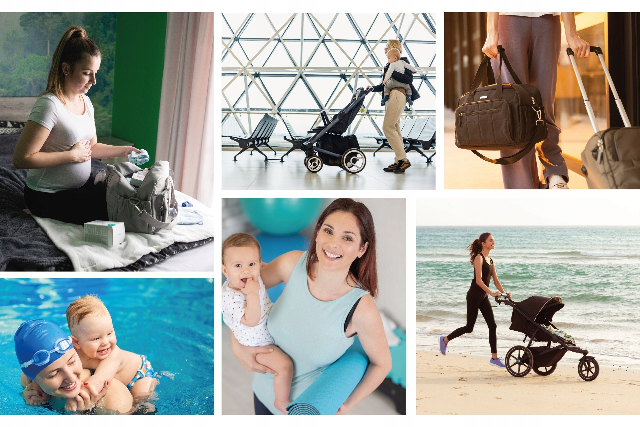 Bag for Mom Babyono 1650/02 grey Brand Babyono