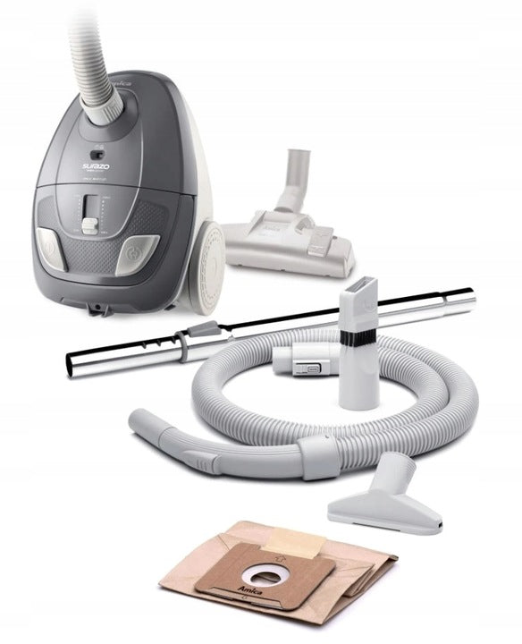 Bagged vacuum cleaner Amica VM1058 850W 1,5L REG POWER grey