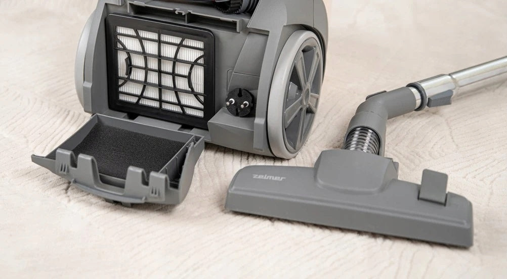 Bagged vacuum cleaner Zelmer ZVC351 Antek Dominant color blue