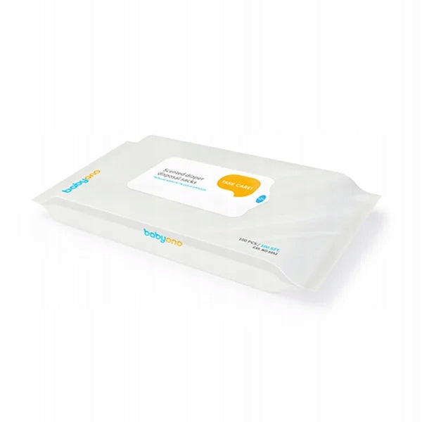 Bags for used diapers BabyOno 100pcs