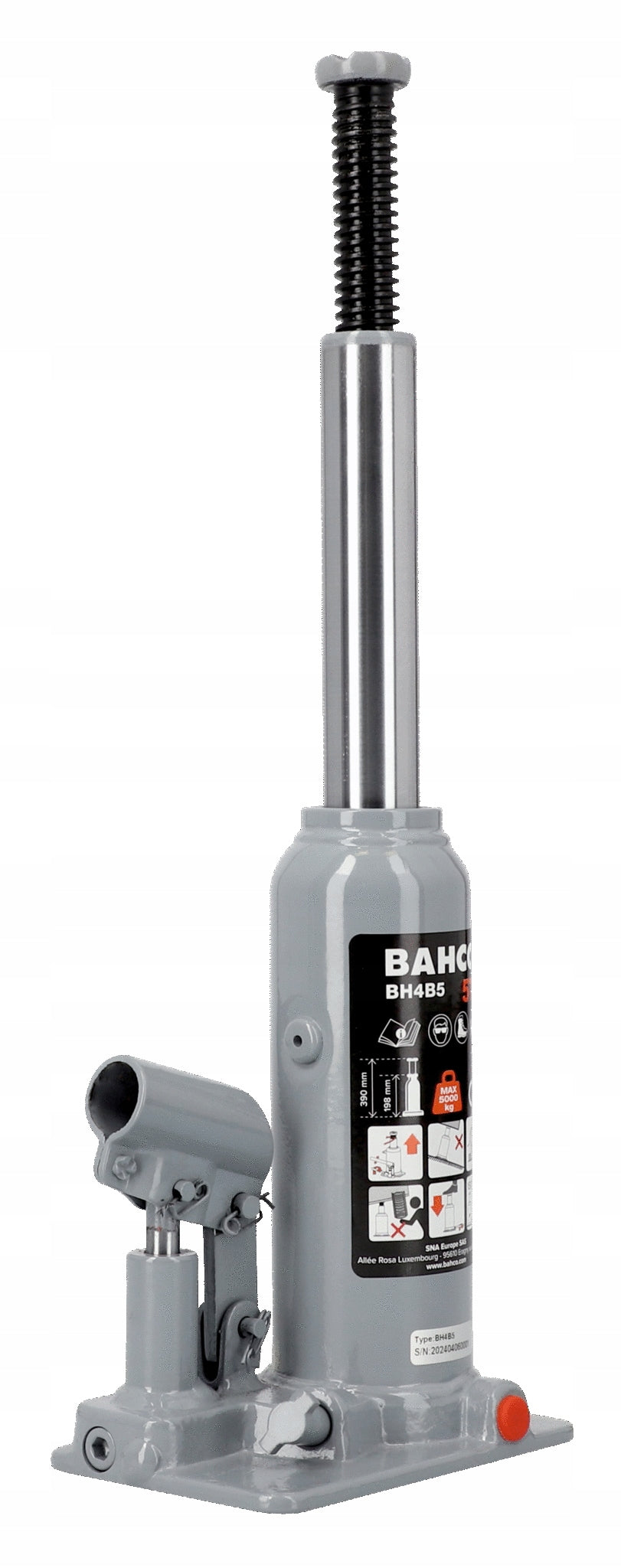 Bahco Bollard lift 5T Premium 198-390 mm BH4B5 EAN (GTIN) 7314150557868