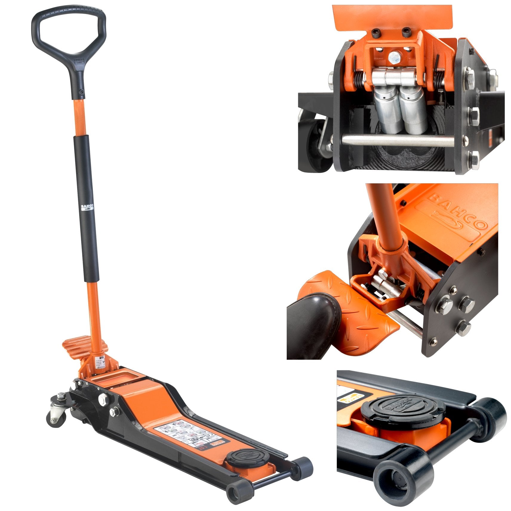 Bahco Workshop frog lift 2T 70 mm-490 mm BH12000 Low profile Brand Bahco